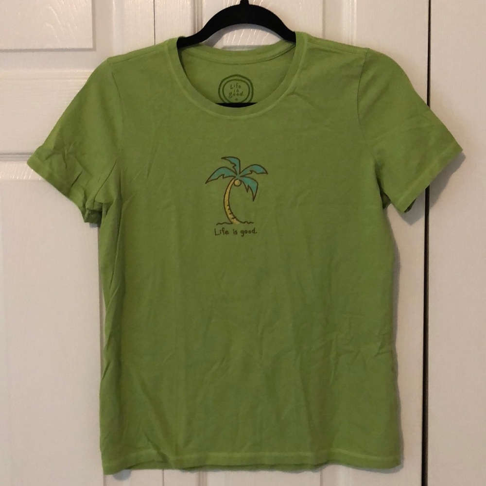 Green life is good shirt